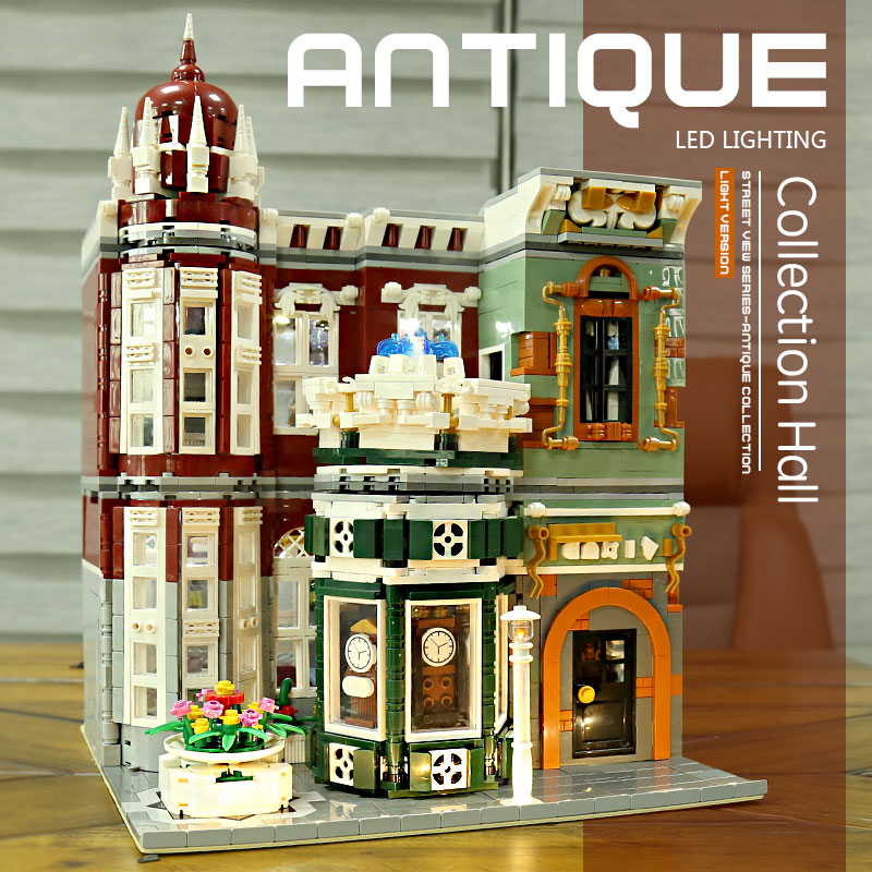 Mould King 16005 Antique Collection Shop with LED lights - Image 6
