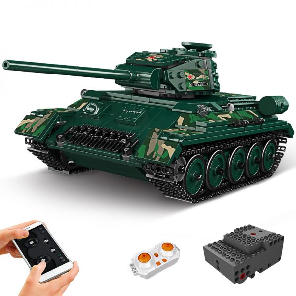 Mould King 20015 Soviet T-34 Tank - 800 PCS - Image 4