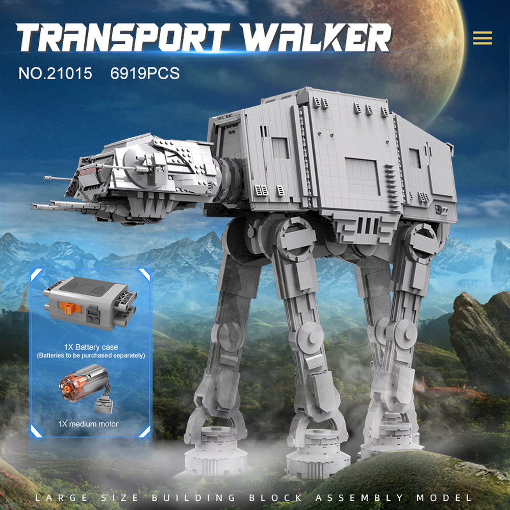 Mould King 21015(75313) AT-AT Walker Terrain Armored Transport - 6785 PCS - Image 2