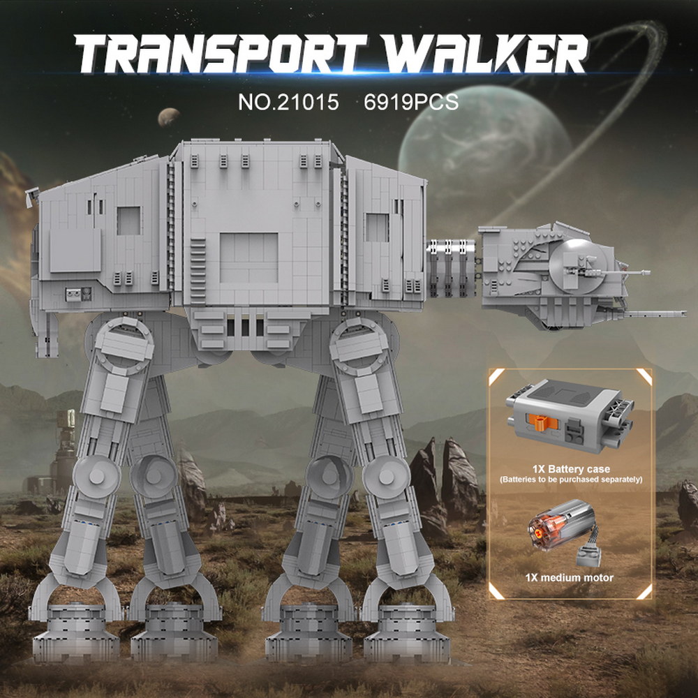 Mould King 21015(75313) AT-AT Walker Terrain Armored Transport - 6785 PCS - Image 3