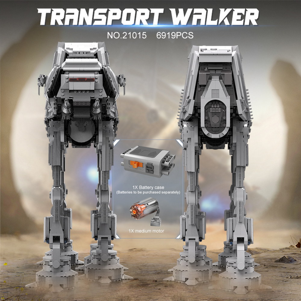 Mould King 21015(75313) AT-AT Walker Terrain Armored Transport - 6785 PCS - Image 5