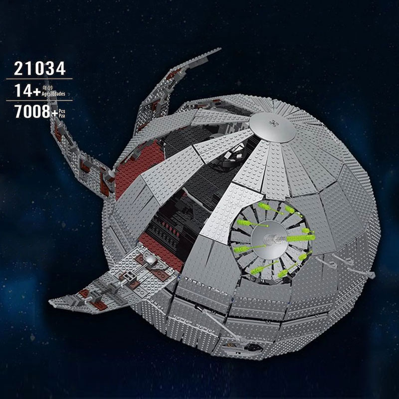 Mould King 21034(77026) Death Star - 7008 PCS - Image 2