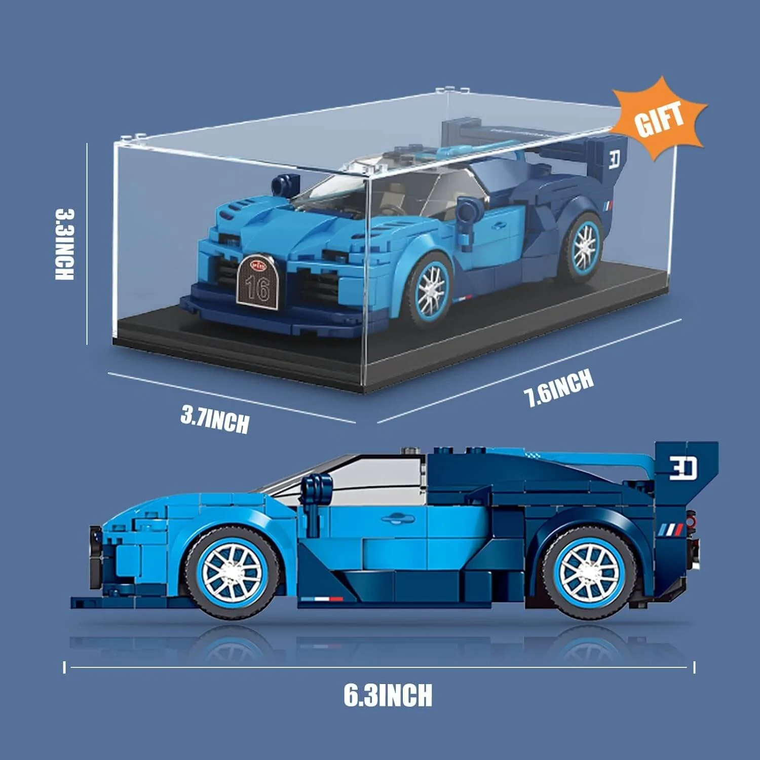 Mould King 27001 The Vision GT Mini Sports Car - 336 PCS - Image 5