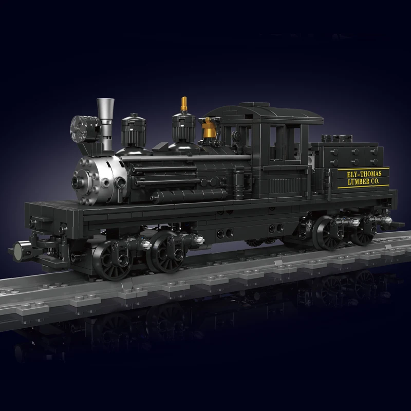 Mould King 12032 Shay-type Steam Locomotive Building Set - 880 Pcs - Image 2