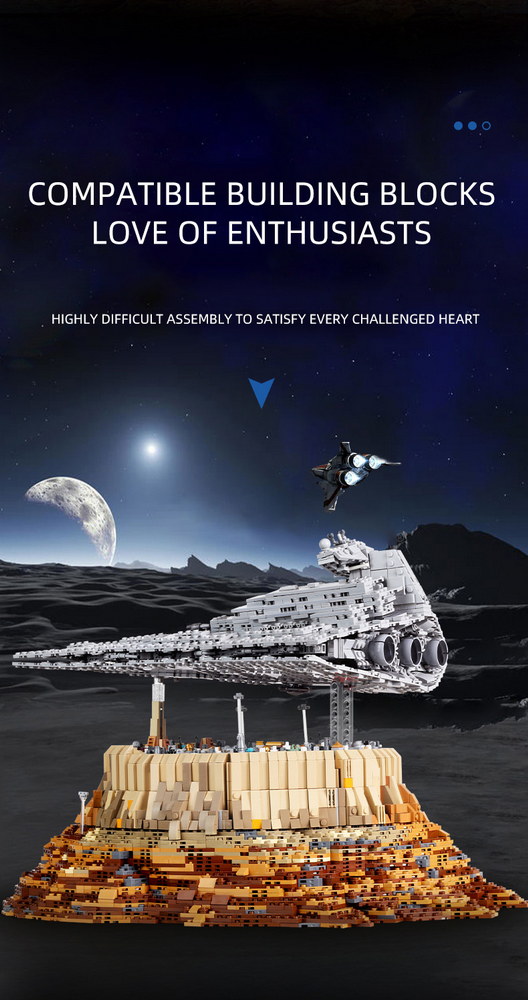 Mould King 21007 The Empire over Jedha City - 5162 PCS - Image 3