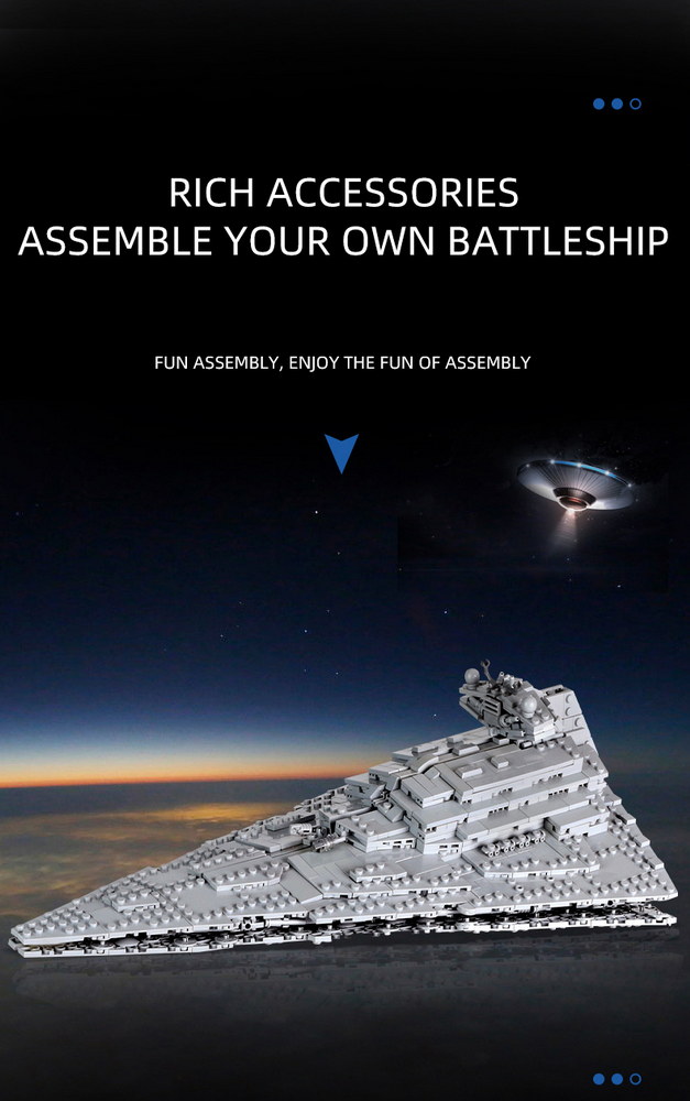 Mould King 21007 The Empire over Jedha City - 5162 PCS - Image 4
