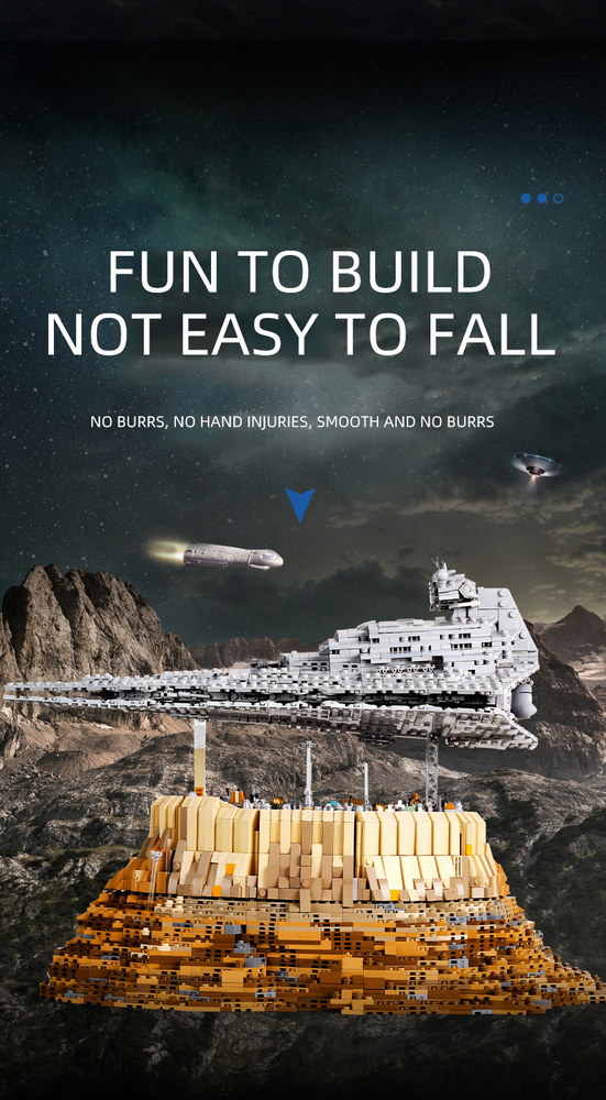Mould King 21007 The Empire over Jedha City - 5162 PCS - Image 6