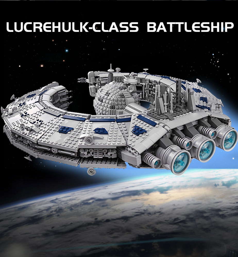 Mould King 21008 Lucrehulk-Class Battleship Droid Control Ship - 3663 PCS - Image 9