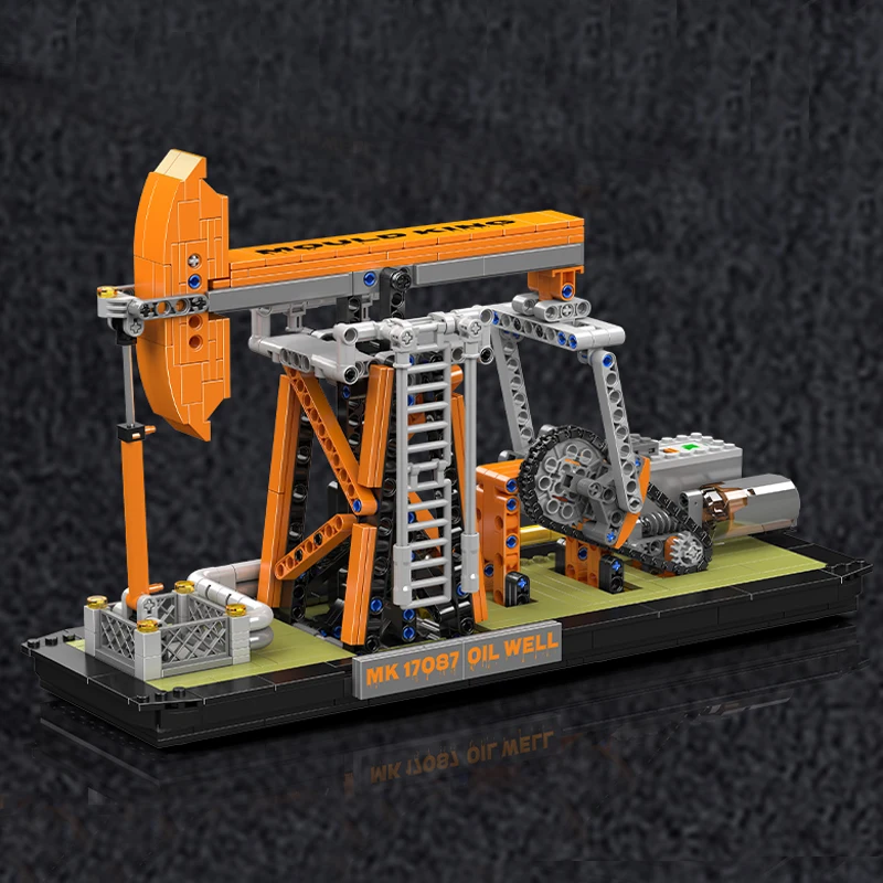 Mould King 17087 Oil Well Building Block Set - 840 Pcs - Image 2