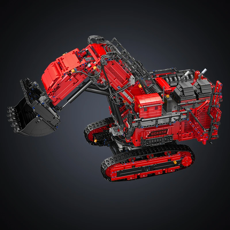 MOULD KING 17070 Liebherr R 9800 Mining Excavator Building Sets - 4,767 PCS - Image 4