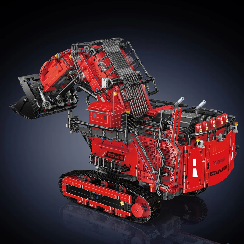 MOULD KING 17070 Liebherr R 9800 Mining Excavator Building Sets - 4,767 PCS - Image 2