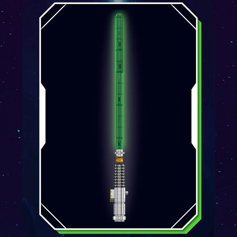 Mould King 10140 Cosmic Knight's Laser Sword Life-Sized Replica Building Set | 1,126 Pcs - Image 3