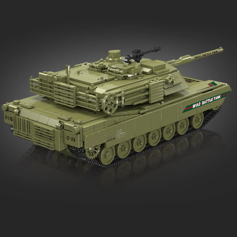 Mould King 20033 MIA2 Main Battle Tank Building Set | 1,168 Pcs - Image 2