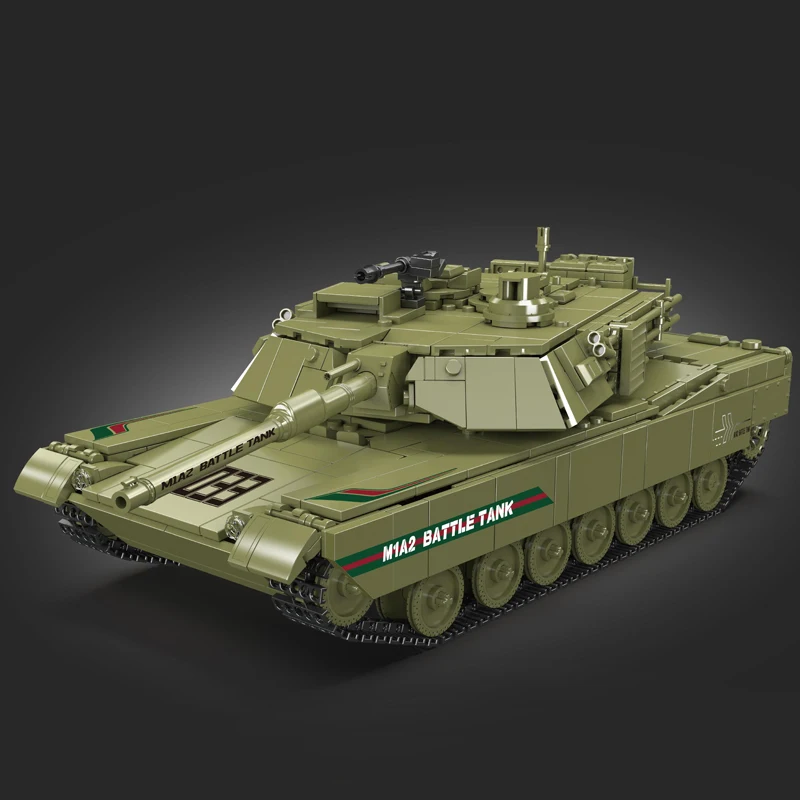 Mould King 20033 MIA2 Main Battle Tank Building Set | 1,168 Pcs - Image 3