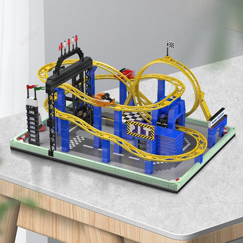 Mould King 11020 Whirlwind Roller Coaster Set | 1,707 Pieces - Image 2
