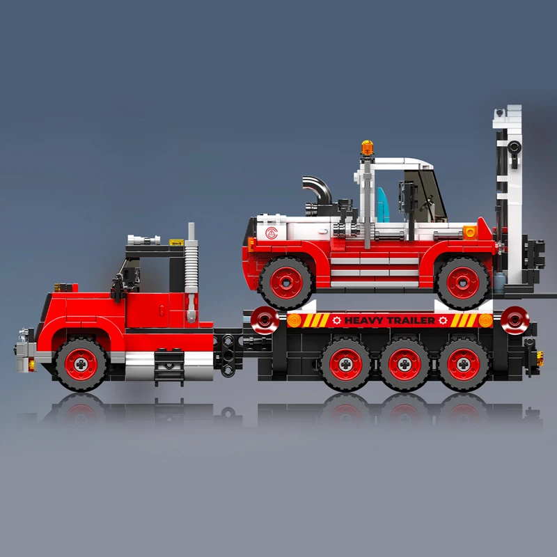 Mould King 24079 Forklift Delivery Truck Construction Kit | 906 Pieces - Image 3