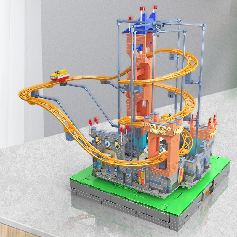 Mould King 11023 Castle Roller Coaster Construction Kit | 2,584 Pieces - Image 2