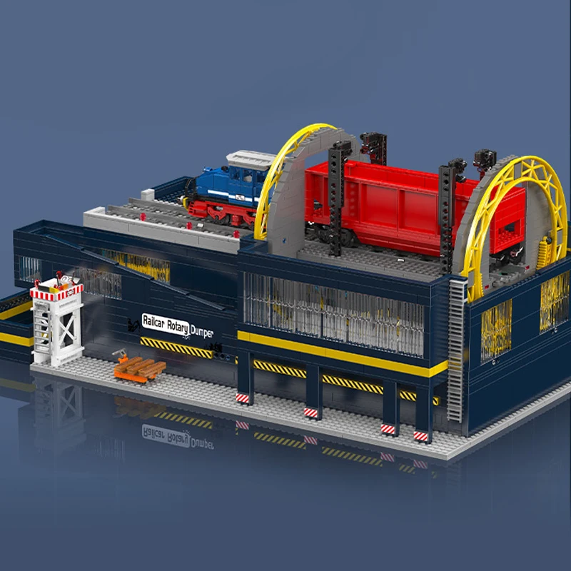Mould King 17094 Railcar Rotary Dumper Construction Kit | 2,830 Pieces - Image 3