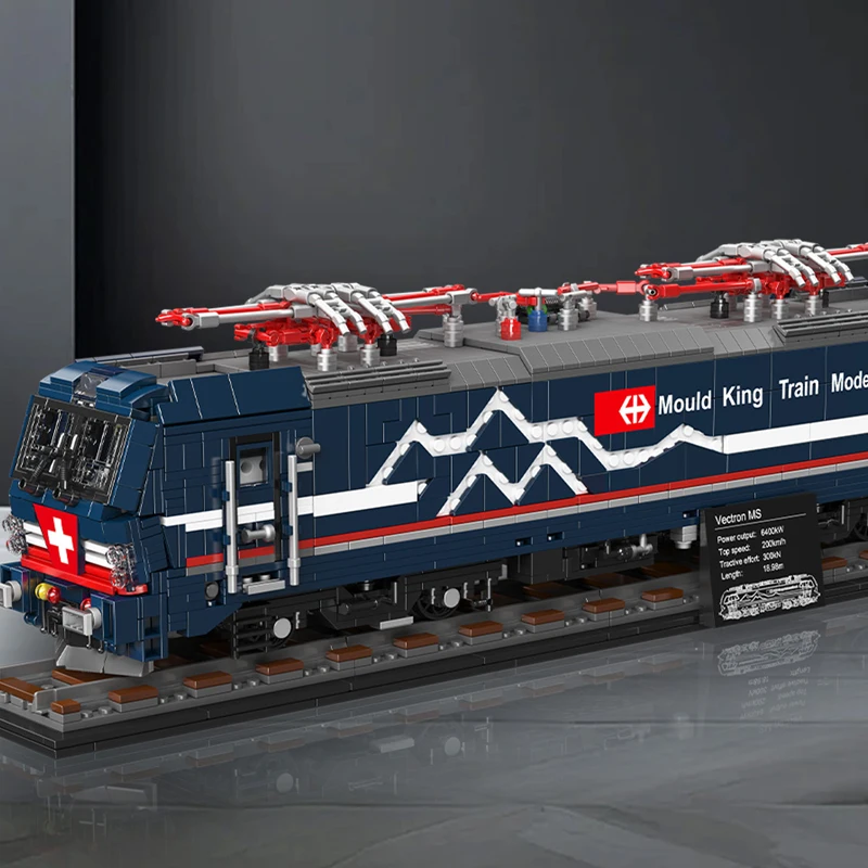 Mould King 12045 Vectron MS Electric Locomotive Construction Kit | 3,072 Pieces - Image 2
