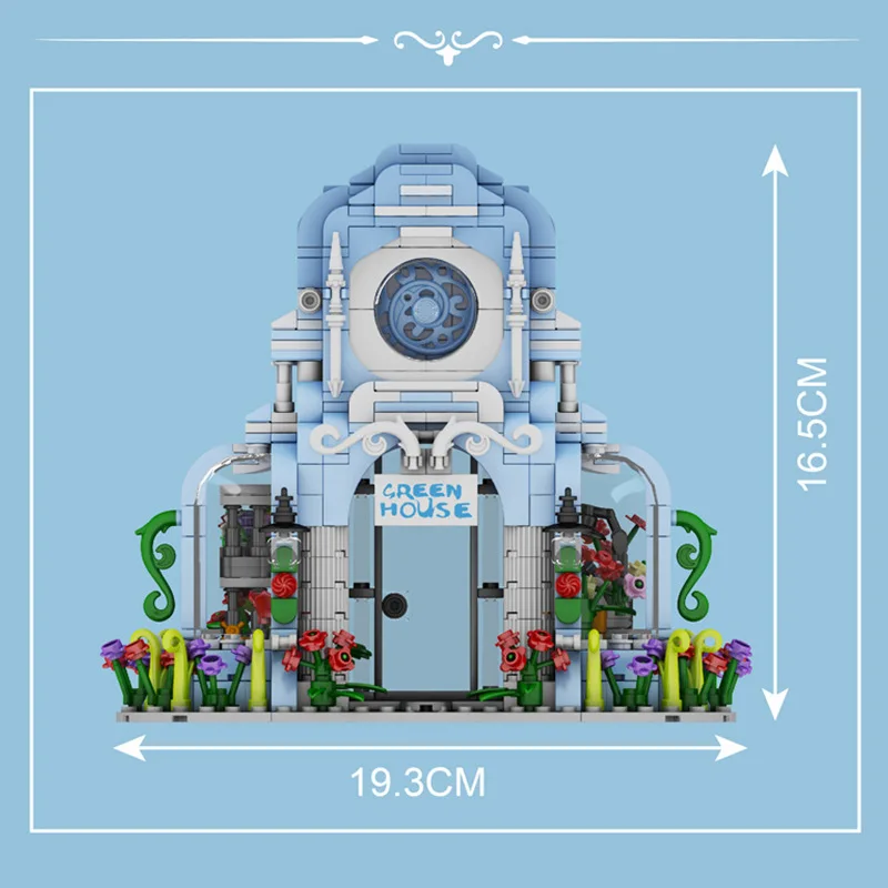 Mould King 16048 Botanical Garden Construction Kit | 1,289 Pieces - Image 5