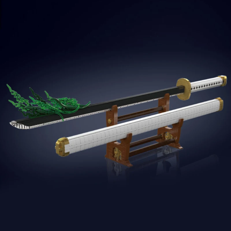 Mould King 10258/10259/10260 Katana Sword MOC Building Block Set - Image 2