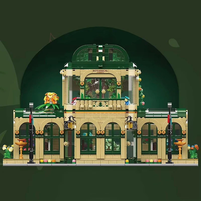 Mould King 16057 Dome Botanical Garden | 3383 PCS - Image 5