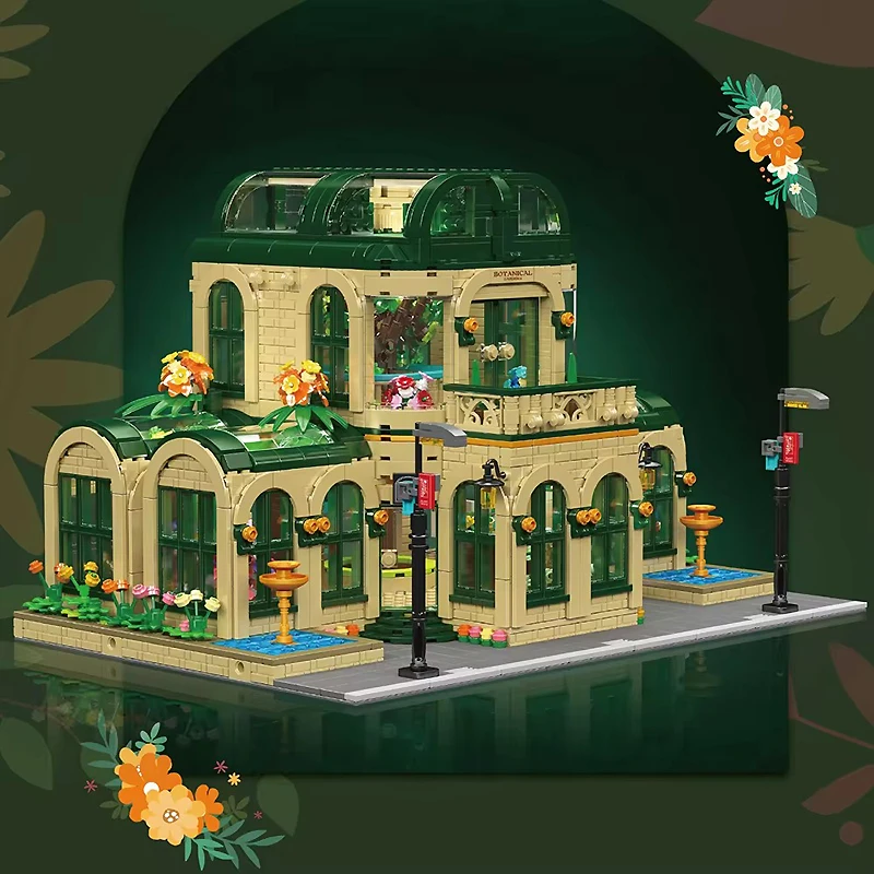 Mould King 16057 Dome Botanical Garden | 3383 PCS - Image 4